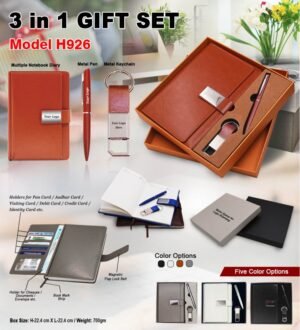 3 In 1 Gift Set with Keychain