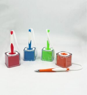 Deskstick Pen Stand With Spring Wire