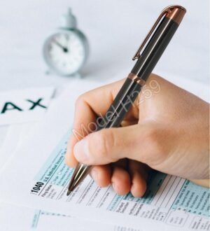 Metal Ball Pen (Rose Gold)