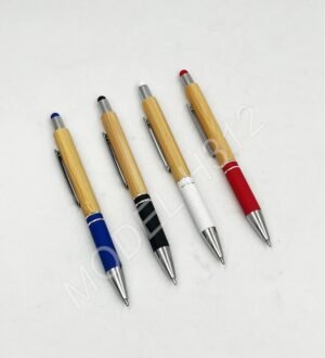 Wooden Ball Pen With Stylus
