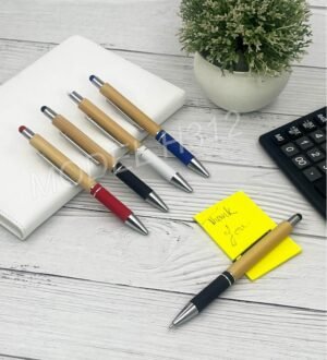 Wooden Ball Pen With Stylus