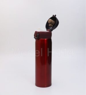 Steel Vacuum Flask with button