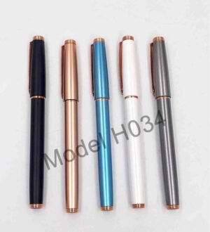 Metal Clip Plastic Ball Pen