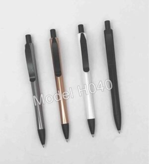 Metal Clip Plastic Pen