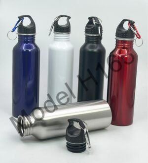 Steel Water Bottle With Hook