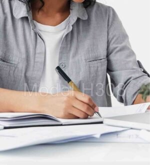 Wooden Ball Pen With Metal Clip