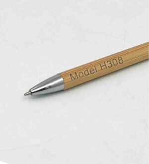 Wooden Ball Pen With Metal Clip