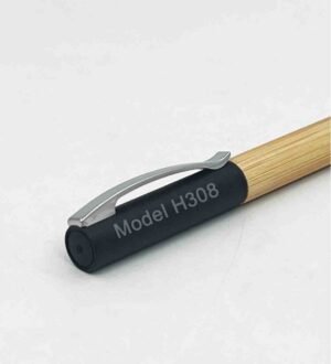 Wooden Ball Pen With Metal Clip