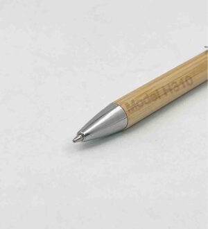 Wooden Ball Pen With Metal Clip