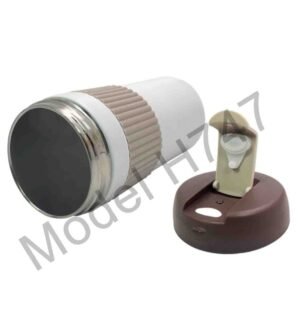 Travel Vacuum Mug with Rubber Grip