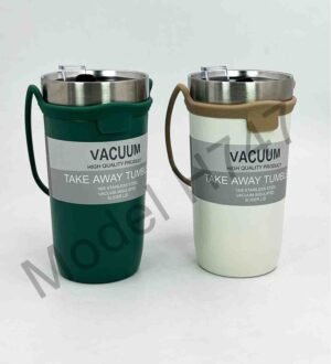 Steel Vacuum Mug With Handle