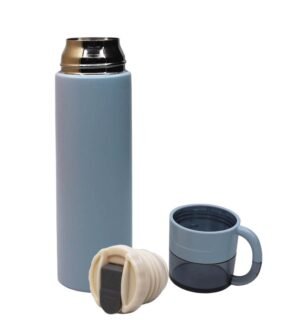 Steel Vacuum Flask with Cup 500 ml