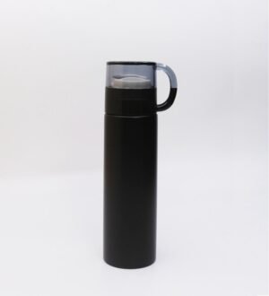 Steel Vacuum Flask with Cup 500 ml