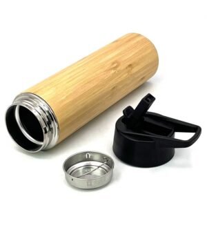 Wooden Sports Sipper Vacuum Flask