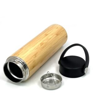 Wooden Flask With Handle