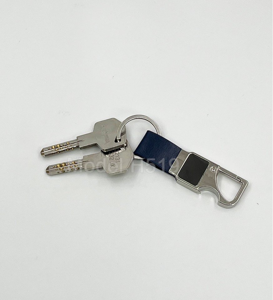 Metal Hook Keychain With Opener - Image 4