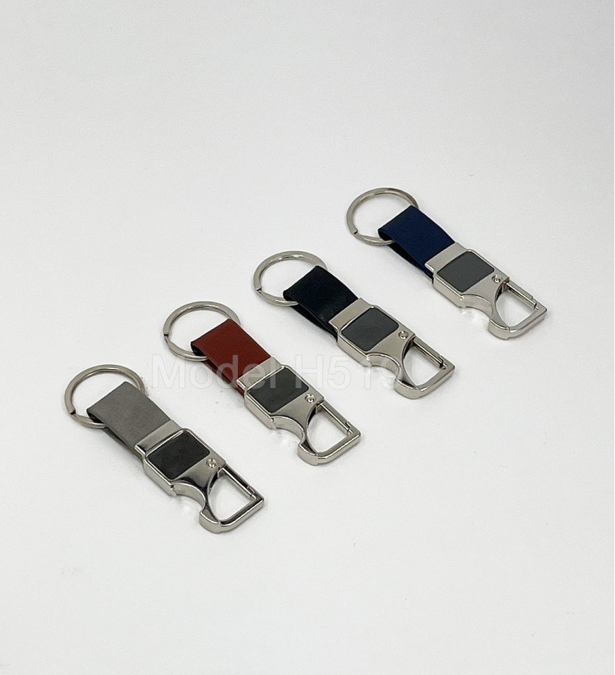 Metal Hook Keychain With Opener - Image 3