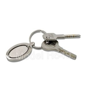 Rotating Metal Keychain
