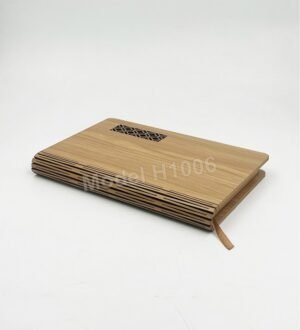 Wooden Cover Notebook Diary