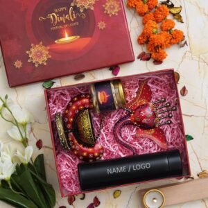 Metal Tea Light Ganesh Ji – Dry Fruit jar (100 gms) – Black temperature bottle