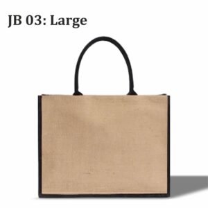 Black & Natural Jute Bags