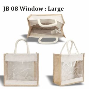 Black & Natural Jute Bags