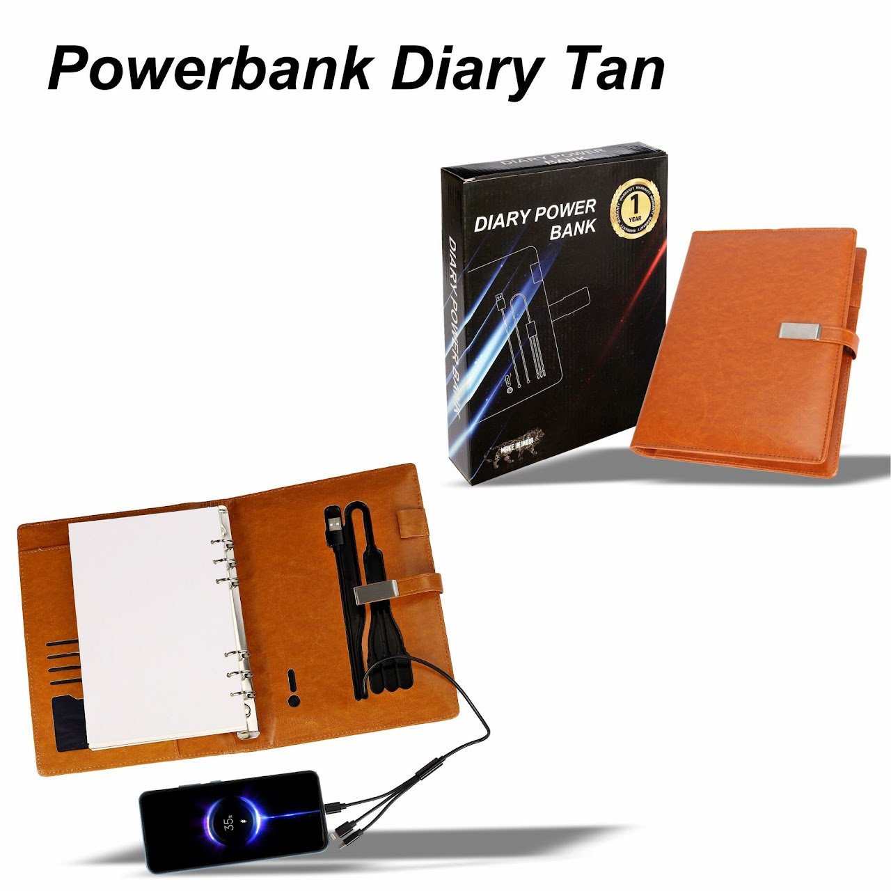 DPB 07: 5000 mAh Powerbank Diary