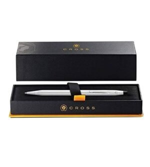 Cross Classic Century 3502 Ball Point Pen-Silver with Box