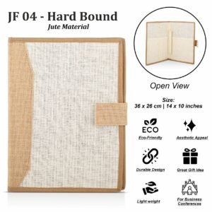 Jute Office/Conference Folders