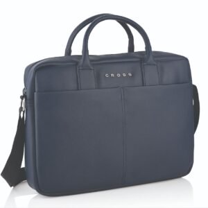 JILOZ PRIME BRIEFCASE BLUE (WITH TROLLEY STRAP)