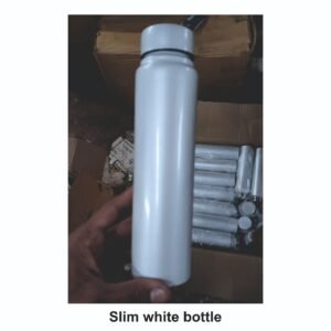 Slim White Bottle
